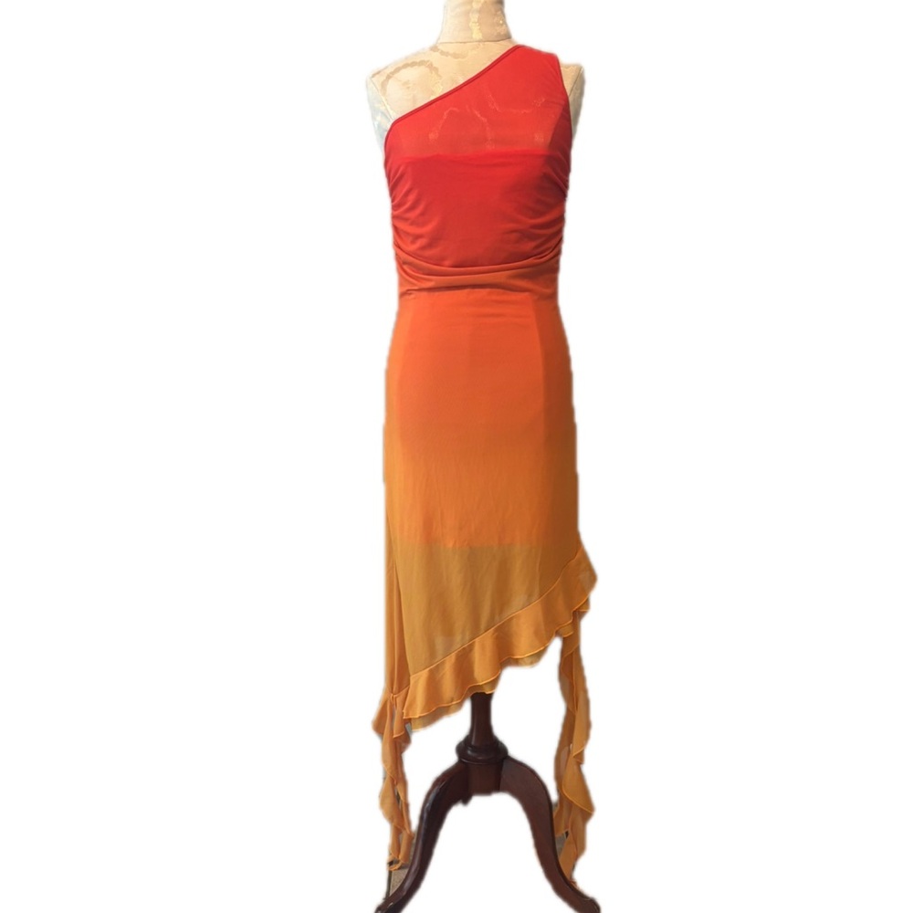 Sincerely Ria Rama Dress In Sunset Size Small - Picture 5 of 7